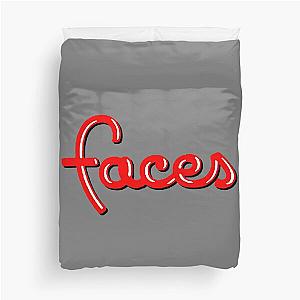 The Faces  1970s Rock Band Duvet Cover