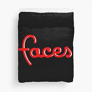 The Faces 1970s Rock Band   Duvet Cover