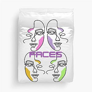 faces Duvet Cover