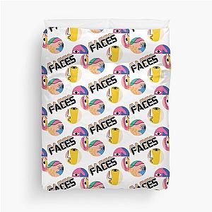 Faces Duvet Cover