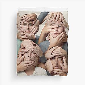 Grizzly Bear band faces Duvet Cover