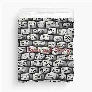 faces and stories Duvet Cover