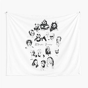 Music Faces T-Shirt Tapestry