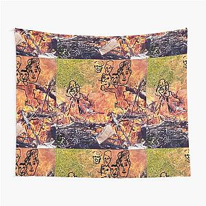 Fire faces Tapestry