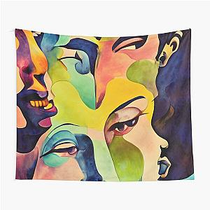 Faces Tapestry