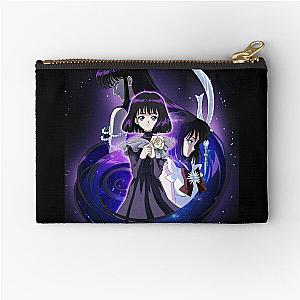 The 3 Faces of Saturn Zipper Pouch