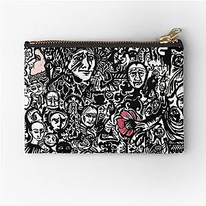 Faces Zipper Pouch