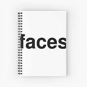 faces Spiral Notebook