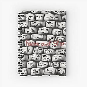 faces and stories Spiral Notebook