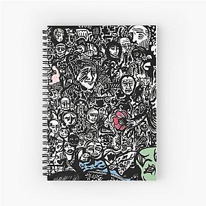 Faces Spiral Notebook