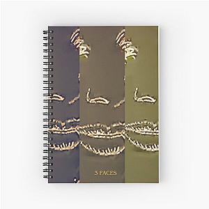 Faces  Spiral Notebook