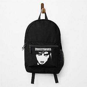 Faces siouxsie members and the banshees art Backpack