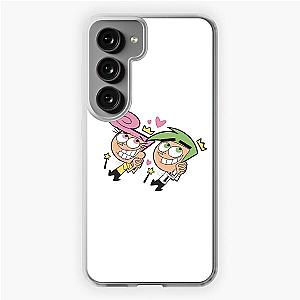 Fairly Odd Parents Character Sticker - Cosmo and Wanda Samsung Galaxy Soft Case