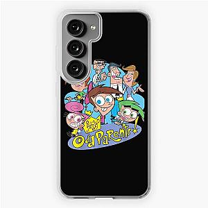 Retro Vintage Nickelodeon The Fairly Oddparents Cast Christmas Samsung Galaxy Soft Case