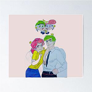 fairly odd parents drawing Poster