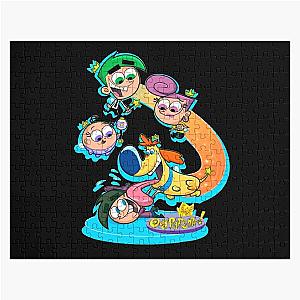 Funny Gift The Fairies - Fairly Odd Parents Christmas Jigsaw Puzzle