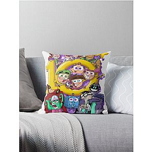 fairly oddparents 10th year birthday Throw Pillow