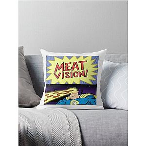 Fairly OddParents Meat Vision  Throw Pillow