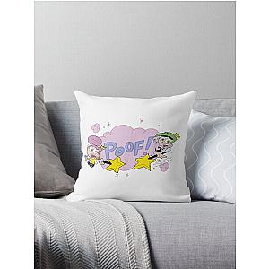 Nickelodeon The Fairly OddParents Cosmo And Wanda Poof Throw Pillow