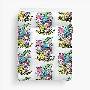 The Fairly OddParents Timmy Cosmo and Wanda Duvet Cover