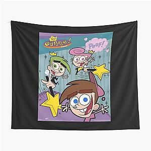 Music Vintage The Fairly Oddparents Premium Scoop Christmas Tapestry