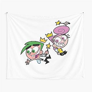 Funny Gifts The Fairly Odd Parents Wanda And Cosmo Halloween Tapestry