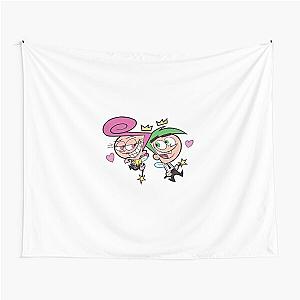 Cosmo and Wanda Fairly Odd Parents Tapestry