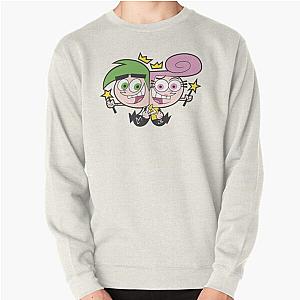 Mens Womens Cosmo And Wanda Fairly Oddparents Christmas Pullover Sweatshirt
