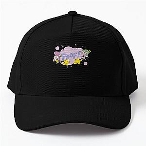 Vintage Nickelodeon The Fairly Oddparents Cosmo And Wanda Poof Christmas Baseball Cap