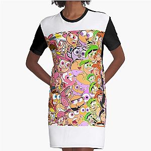 The Fairly Odd Parents  Graphic T-Shirt Dress