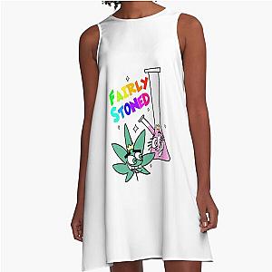 Cosmo and Wanda - Fairly Odd Parents  A-Line Dress