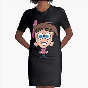 Timmy Turner Fairly Odd Parents Graphic T-Shirt Dress