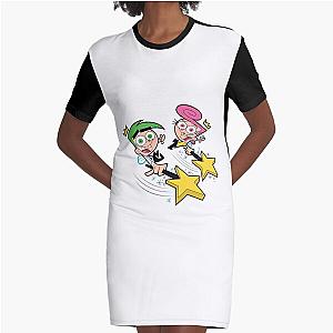 For Mens Womens Fairly Odd Parents Dinkleberg Mr Turner Timmy Dad Awesome For Movie Fans Graphic T-Shirt Dress