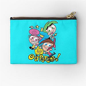 The Fairly OddParents Timmy Cosmo and Wanda Zipper Pouch