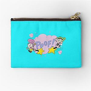 Nickelodeon The Fairly OddParents Cosmo And Wanda Poof Zipper Pouch