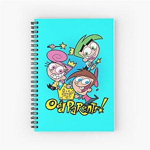 The Fairly OddParents Timmy Cosmo and Wanda Spiral Notebook
