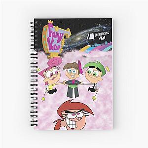 Fairly Odd Parents Poster Spiral Notebook