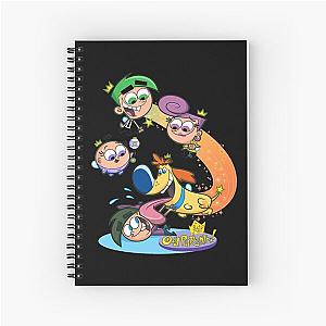 Birthday Gift The Fairly Oddparents Christmas Spiral Notebook