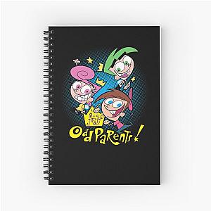 The Fairly OddParents Timmy Cosmo and Wanda Spiral Notebook