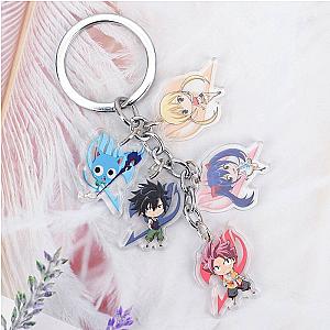 Fairy Tail Keychains - FAIRY TAIL Anime Acrylic Cute Keychain