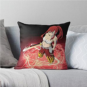 Fairy Tail Pillows - Erza Scarlet Throw Pillow RB0607