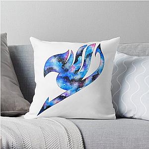 Fairy Tail Pillows - Galaxy Fairy Tail logo Throw Pillow RB0607