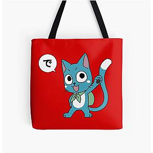 Fairy Tail Bags - Happy Tail All Over Print Tote Bag RB0607