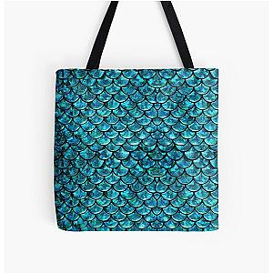 Fairy Tail Bags - Mermaid Scales  All Over Print Tote Bag RB0607