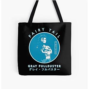 Fairy Tail Bags - Gray Fullbuster In The Color Circle  All Over Print Tote Bag RB0607