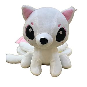 Anime Plushies - Naruto White Nine-Tailed Fox Plush Doll For Fans