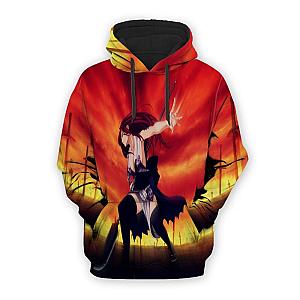 Fairy Tail Hoodies - Erza Scarlet Cool Color Crossover Magical  Hoodie IPW