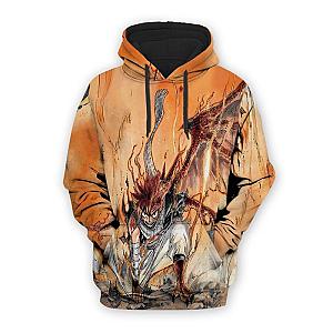 Fairy Tail Hoodies - Natsu Dragneel Dragon Fire Cool  Natsu Hoodie IPW