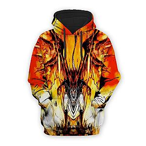 Fairy Tail Hoodies - Natsu Dragneel Dragon Crossover Cool  Natsu Hoodie IPW