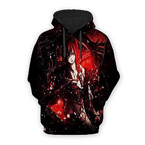 Fairy Tail Hoodies - Erza Scarlet Blood Magic Cool  Tatania Hoodie IPW